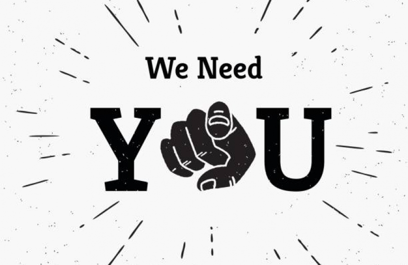 We need you!